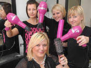 Supporting image for story: New salon cuts a dash