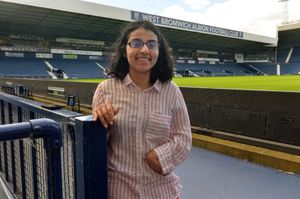 Gina Patel is campaigning for more Changing Places in the Black Country and beyond. She is pictured visiting the Hawthorns, where there are Changing Place facilities. 