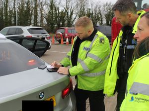 Supporting image for story: Police in crackdown on M6 drivers in Staffordshire - with video
