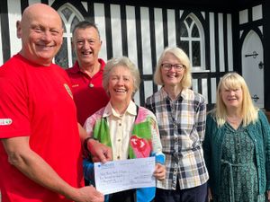 Supporting image for story: Shropshire village makes large donation to local volunteer rescue team