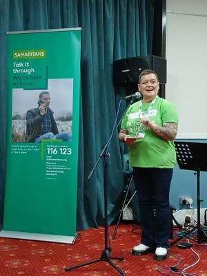 Carol Ingram of The Samaritans 