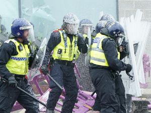 Supporting image for story: Brothers among four more jailed after rioting outside asylum seeker hotel