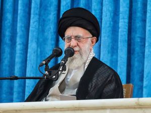 Supporting image for story: Iran’s leader rejects Trump’s call to surrender