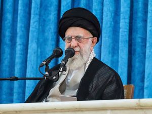 Supporting image for story: Iran’s leader rejects Trump’s call to surrender