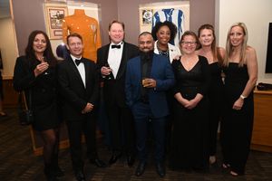 BUSINESS COPYRIGHT NATIONAL WORLD TIM STURGESS 13/11/24.  Ladder for the Black Country  Apprentice Awards 2024 .The Richardson Suite at West Bromwich Football Club. Pictured, Walsall college.