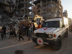 Supporting image for story: Hamas says it will hand over remains of another Israeli hostage