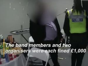 Supporting image for story: Busted: Pub poker party and birthday bash in empty shop broken up by police and fines given