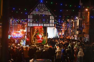 The Bridgnorth Festive Charity Tractor Run