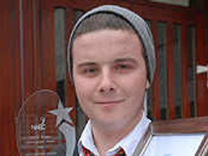 Supporting image for story: Gifted Alex wins national award