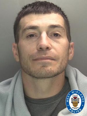 Stuart Sherrington is wanted. Photo: West Midlands Police