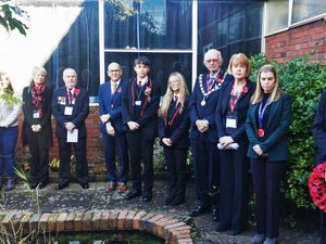 Brownhills Ormiston Academy held a Remembrance Day service