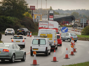 Supporting image for story: Chaos for drivers as major Cannock roadworks start