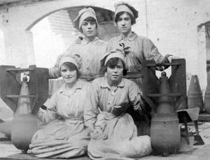 Munitions work at Coalbrookdale in the Great War