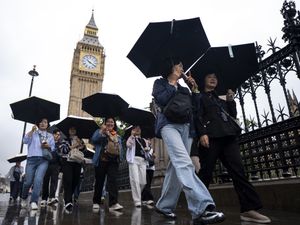 Supporting image for story: Yellow warning for rain in force as heavy rain and strong winds forecast