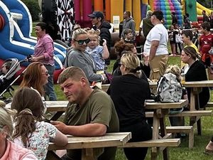Supporting image for story: Youngsters are in for a great day at the sixth Builth Wells fun day, with donkeys, bouncy castles and pop up pizza