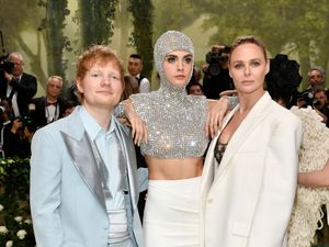 Supporting image for story: British stars Ed Sheeran and Cara Delevingne support sustainability at Met Gala