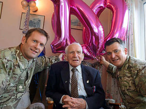 Supporting image for story: Former prisoner of war from Shropshire dies at the age of 101