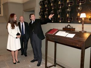 Supporting image for story: Servants’ bells and car from Downton Abbey among props and costumes at auction