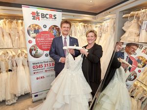 Supporting image for story: Loan helps Halesowen bridal company jump aisles ahead