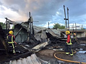 Supporting image for story: Blaze sends smoke billowing over One Stop Shopping Centre 