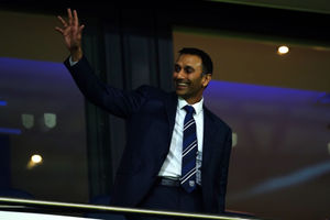 Shilen Patel first appeared in front of supporters before a clash with Southampton