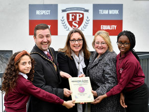Supporting image for story: Golden pupils celebrate Equality Award 