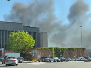 Brent Cross Shopping Centre car park fire