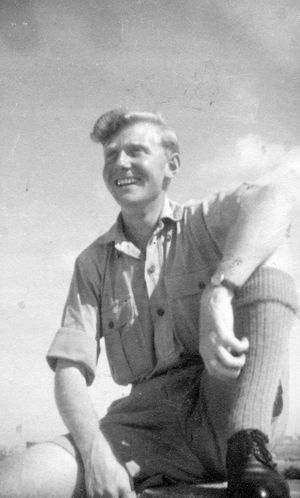 Shrewsbury's Bill Marchant was blown up twice and deafened.