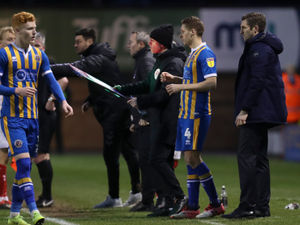 Supporting image for story: Shrewsbury Town to assess Dave Edwards groin injury
