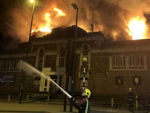 Supporting image for story: Dozens of firefighters tackle blaze at empty Birmingham cinema