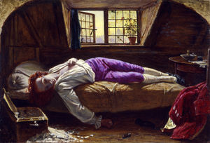 Chatterton (The Death of Chatterton), 1855 – 1856, Henry Wallis (© Birmingham Museums Trust) - another of the artworks that will be joining the tour