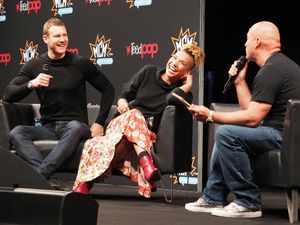 Supporting image for story: Tom Hopper, Emmy Raver-Lampman and more: Stars head to Birmingham for MCM Comic Con - in pictures