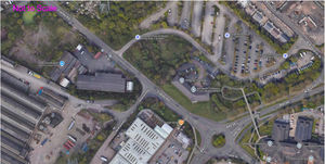 Image of the plans showing Dudley Road 