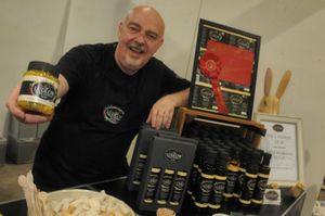 Paul Smith of The Ludlow Pickle Company at the Royal Welsh Show