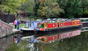 Open day event at the Bonded Warehouse canal, Stourbridge.