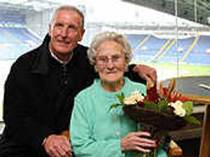 Supporting image for story: Brave Nancy meets her hero