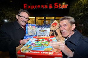 Chuckle Brothers Paul and Barry backed the Express & Star Christmas Toy Appeal