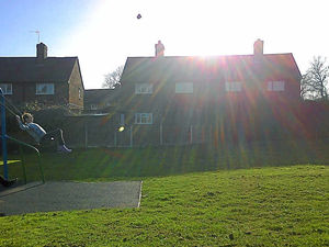 Supporting image for story: UFO spotted in the sky over Wem park