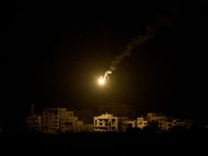 Supporting image for story: Israel’s defence minister says ‘Gaza is burning’ after heavy strikes overnight