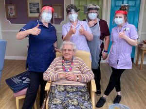 Supporting image for story: Masks donated to Shropshire nursing home