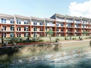 Supporting image for story: Four-storey apartment block planned for canalside factory in Wolverhampton