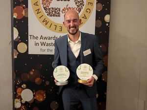 Supporting image for story: Shropshire hospital manager wins national award for transforming waste management, saving trust £200,000