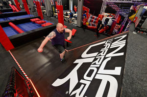 James takes on the first wall