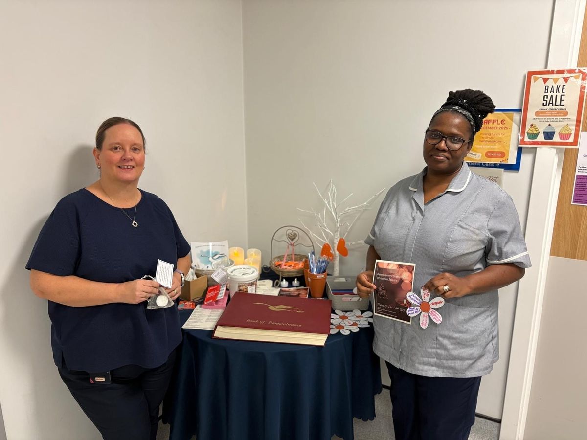 Wolverhampton nurses hold events at New Cross Hospital to mark Dying Matters Awareness Week