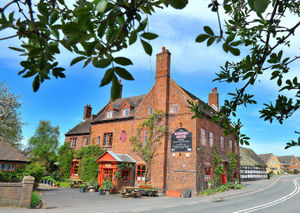 LAST PIC FOR EXPRESS AND STAR AND SHROPSHIRE STAR FOOD REVIEW: General view of the Hundred House Hotel in Norton, near Bridgnorth. PIC BY ANDY CUNNINGHAM: 6/5/13..