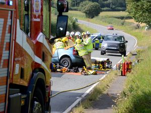 Supporting image for story: Man cut from vehicle and flown to hospital after serious Shifnal crash