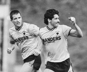 Between them Bull and Thompson would make more than 1,000 appearances for Wolves