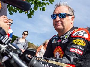 Supporting image for story: Michael Rutter back on his feet after terrifying crash at Isle of Man TT