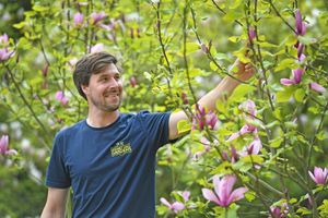 Head gardener Marvin Challinor
