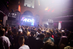 Andy C at The Buttermarket in Shrewsbury